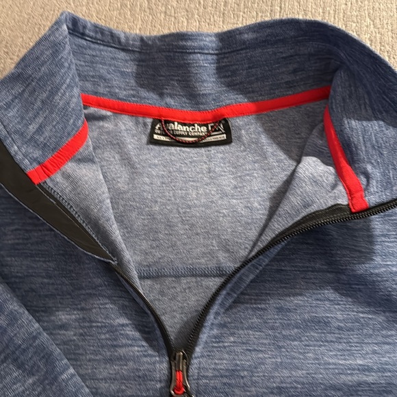 Avalanche 1/4 Zip Sweatshirt Pullover - Picture 2 of 4